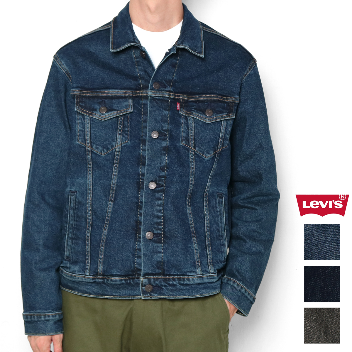 Levi's（リーバイス） トラッカージャケット Gジャン 3rd ブラック