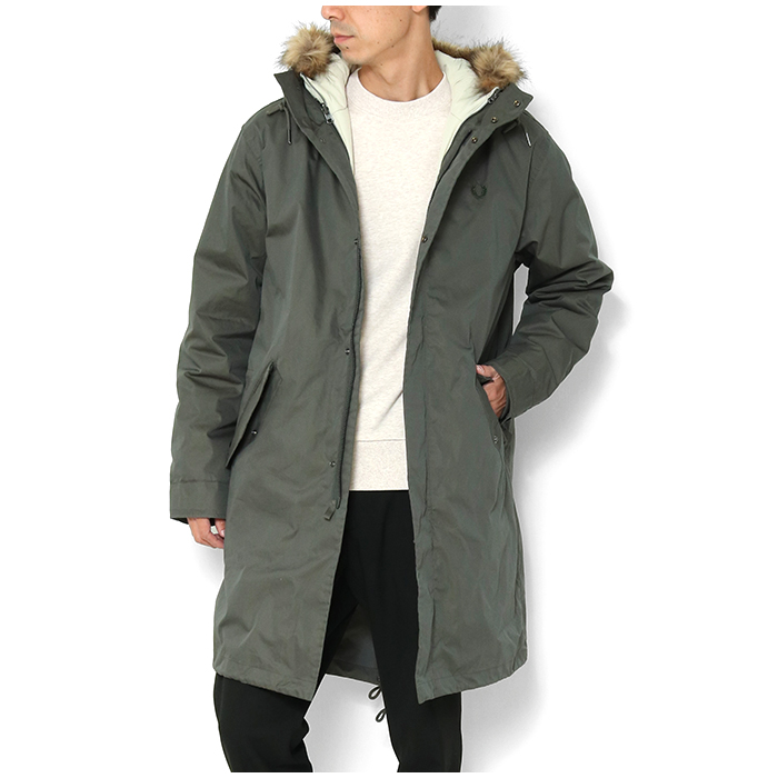 FRED PERRY（フレッドペリー） ジップイン ライナー フィッシュテール