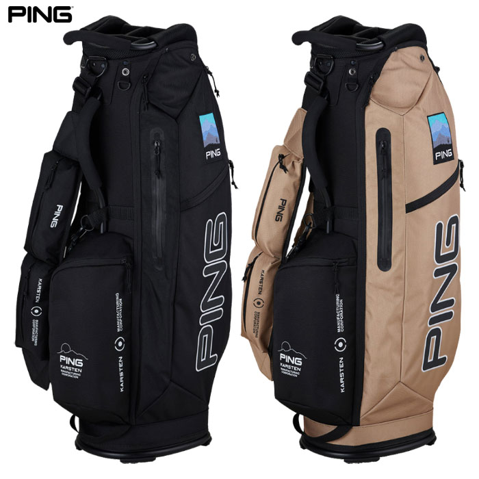 PING（ピン） キャディバッグ CB-N2504 アウトドア 9.0型 4分割 カート