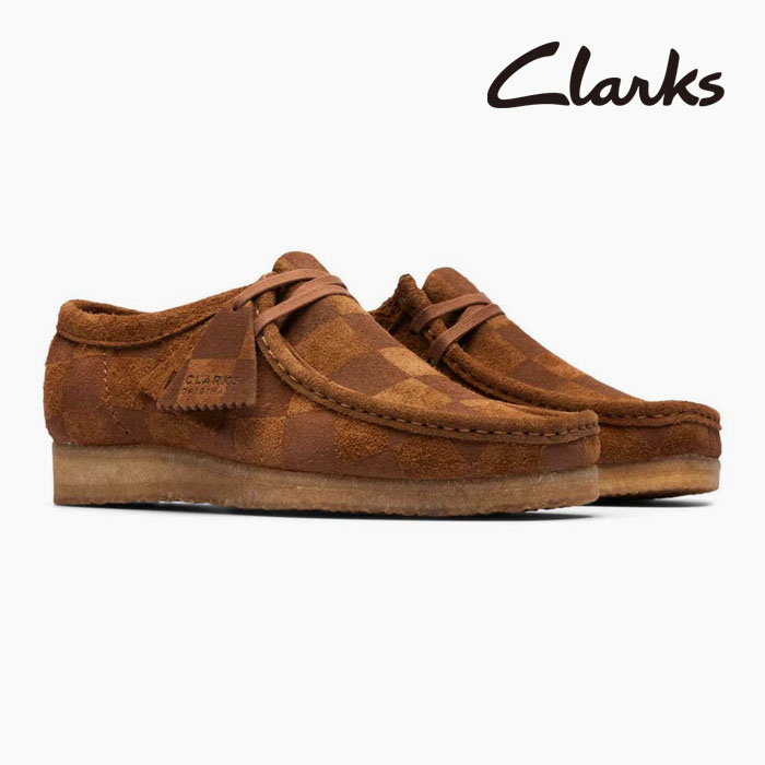 Clarks Originals クラークス ワラビー メンズ スエード コーラ