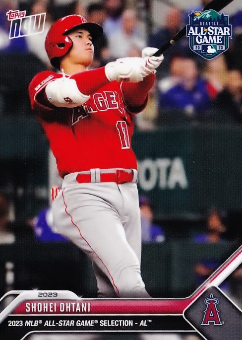 11【大谷翔平/エンゼルス】2023 MLB TOPPS NOW [2023.3.30]チーム史上4