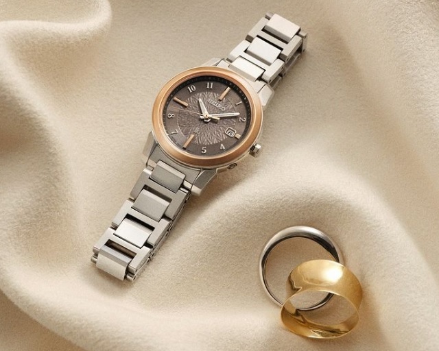 LUKIA '21秋モデル グレージュ コンビ 日本製 SEIKO LUKIA I