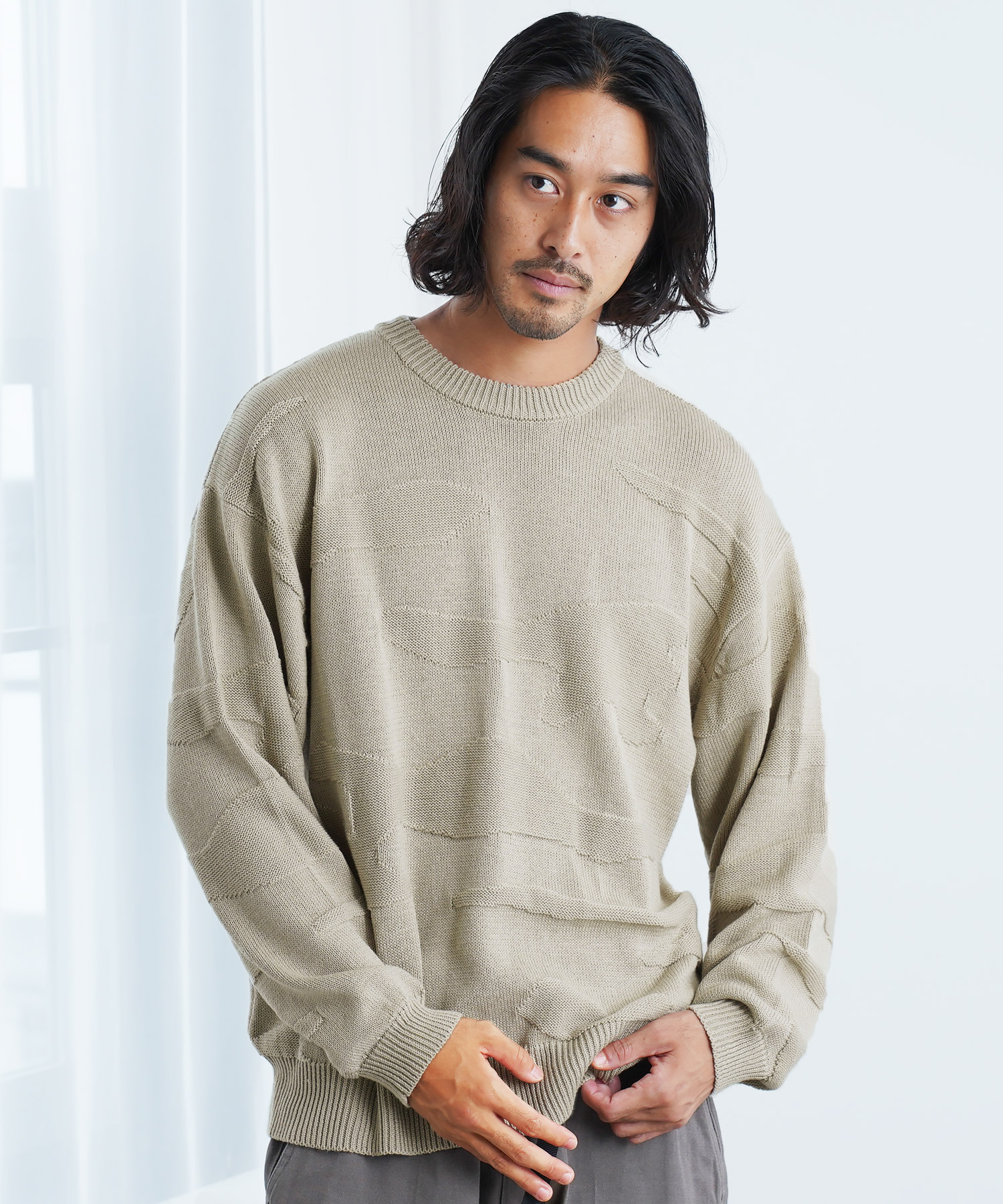 JIGGYS SHOP（ジギーズショップ） ニットセーター メンズ トップス