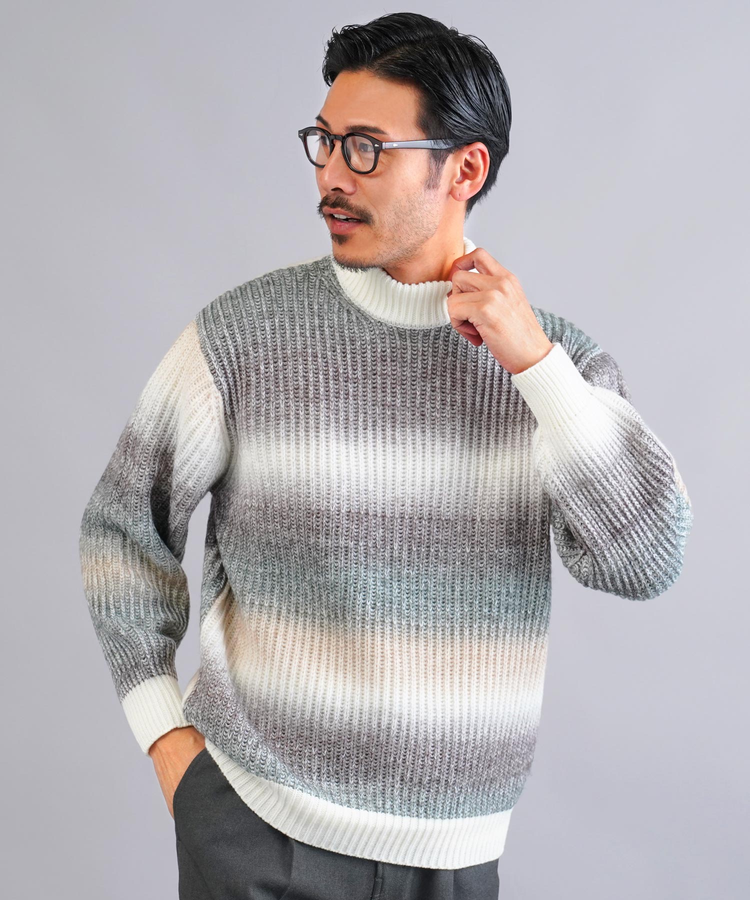 JIGGYS SHOP（ジギーズショップ） ニットセーター メンズ トップス