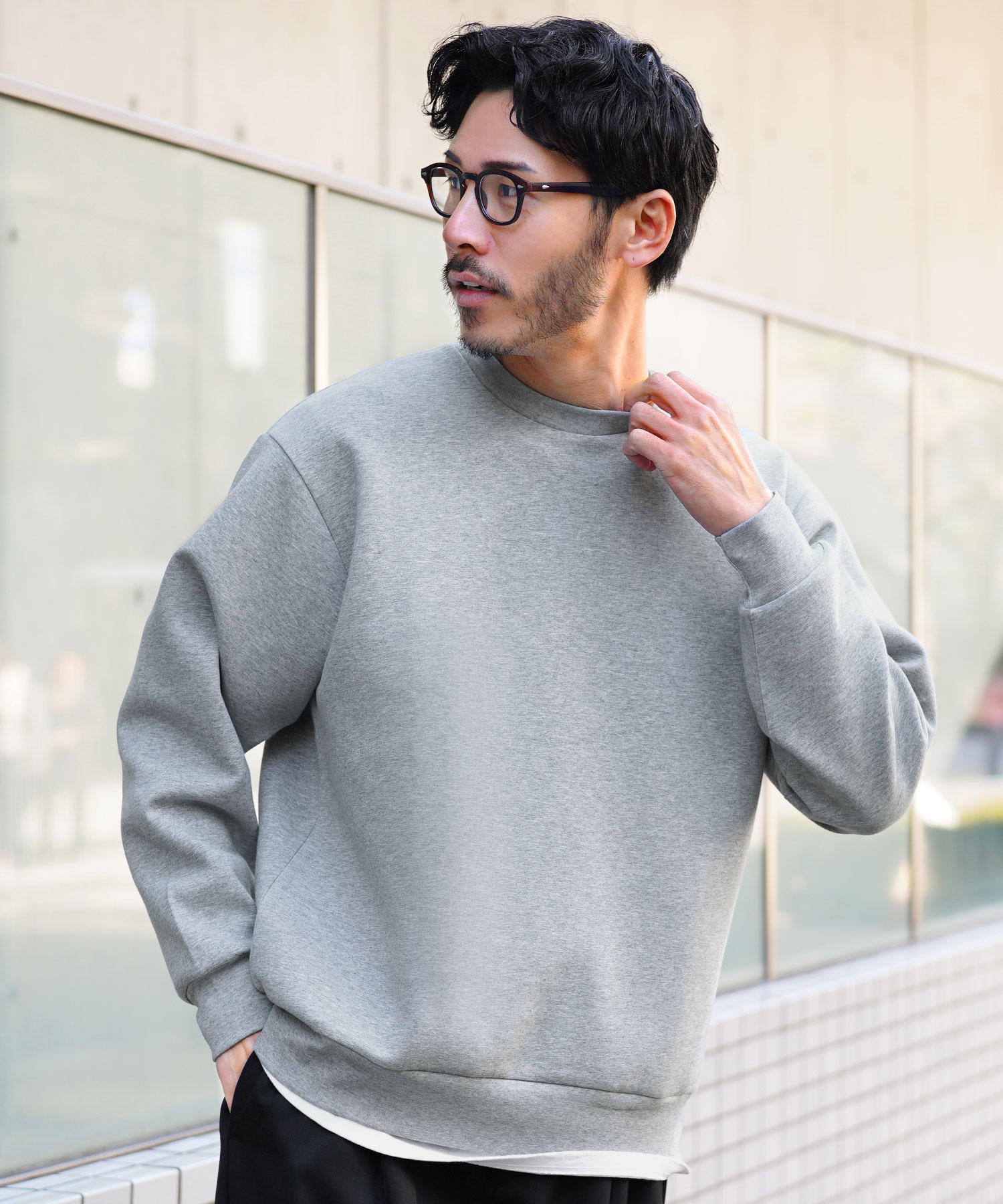 土日限定値下げ】IGUSA オフショルダー トレーナー セール】オフ