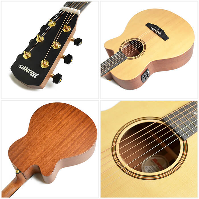アコースティックギター エレアコ ミニギター Morris SA-021E