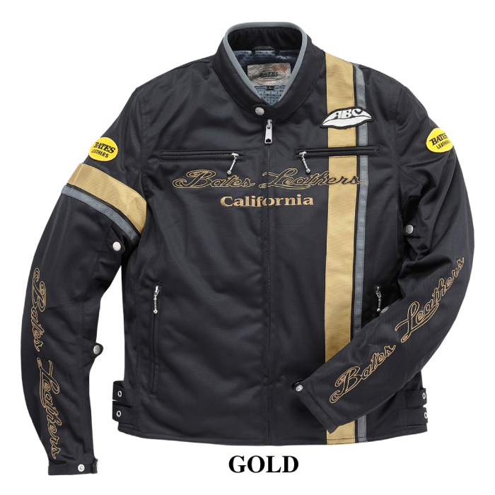 BATES（ベイツ） BJ-M2414V メッシュジャケット バイク アメリカン 春