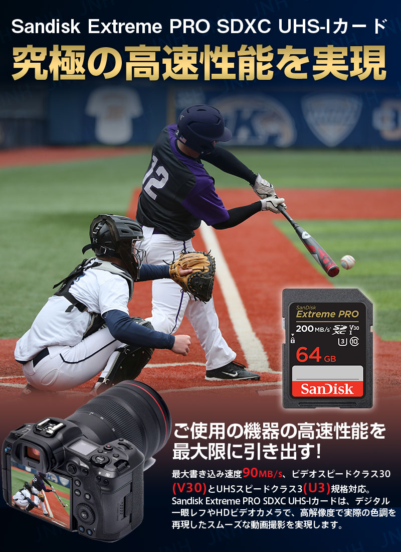 SanDisk（サンディスク） 2個セット SDカード SanDisk Extreme PRO