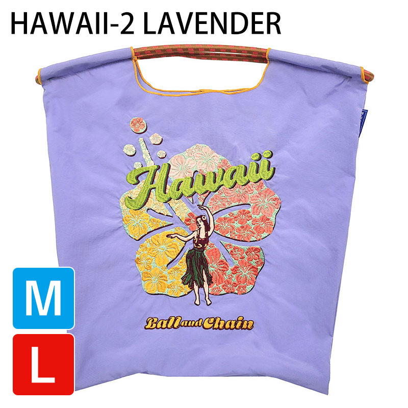 Ball＆Chain（ボールアンドチェーン） m l エコバッグ M Lサイズ 刺繍