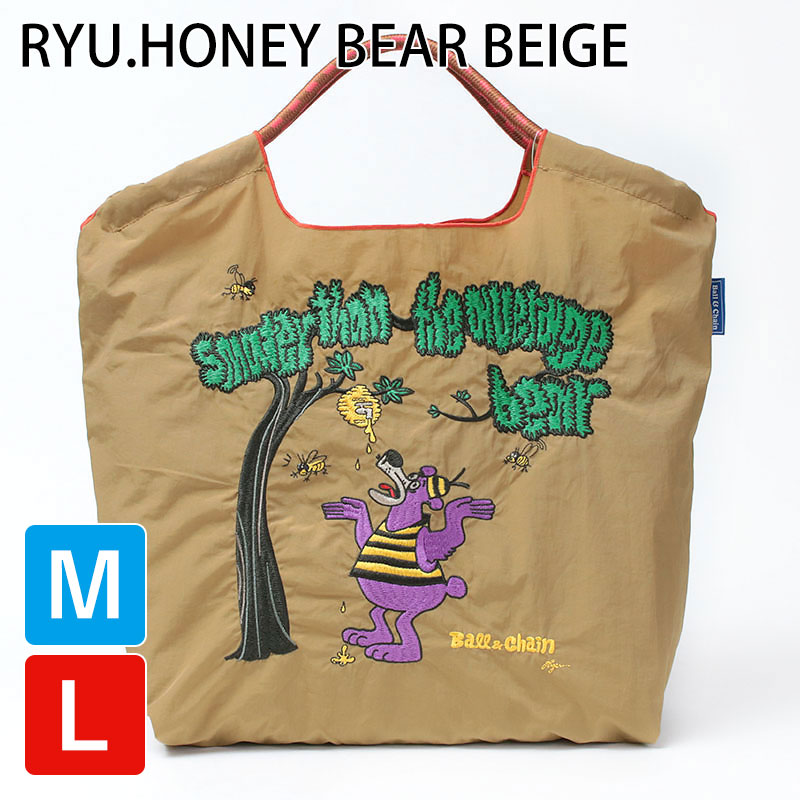 Ball＆Chain（ボールアンドチェーン） m l エコバッグ Mサイズ Lサイズ