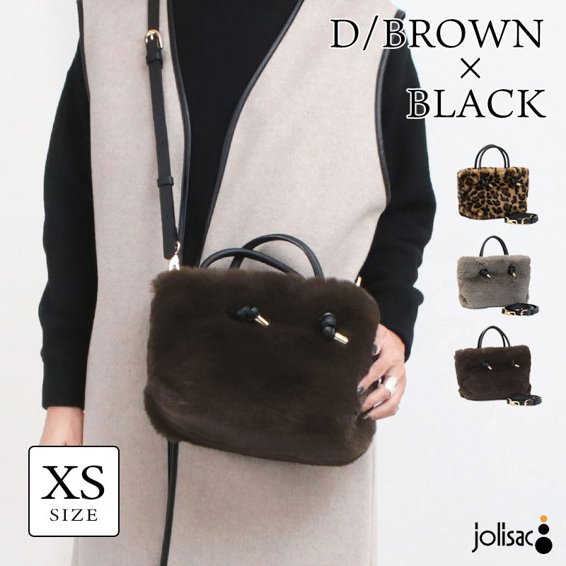 VIOLAd'ORO（ヴィオラドーロ） トートバッグ エコファー レッキス