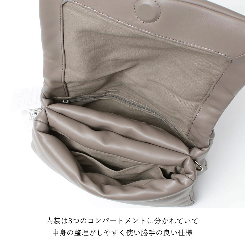 YAHKI（ヤーキ） ショルダーバッグ YAHK フェイクレザー 3WAY