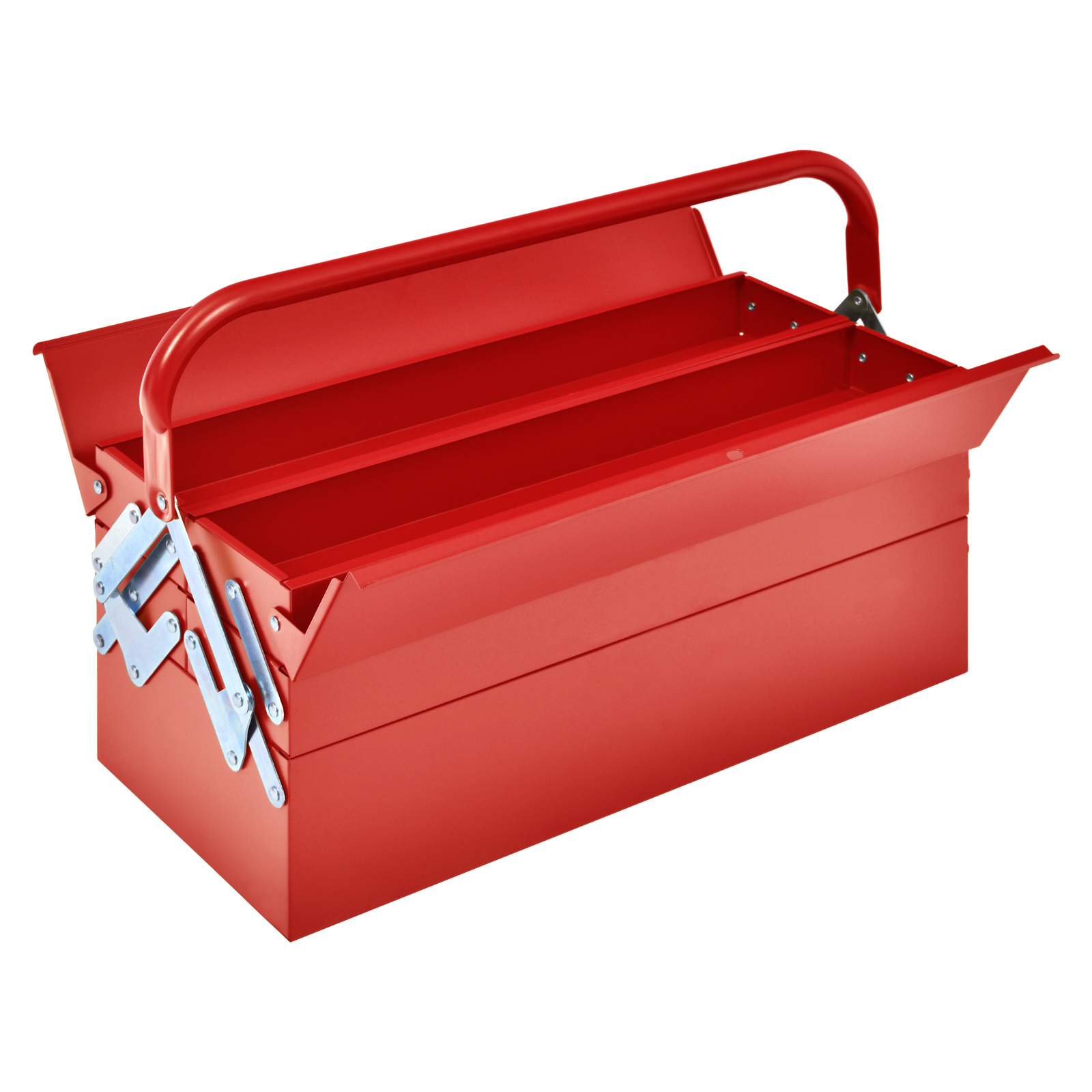 工具箱 小型 3段 スチール ツールボックス 道具箱 両開き 部品箱