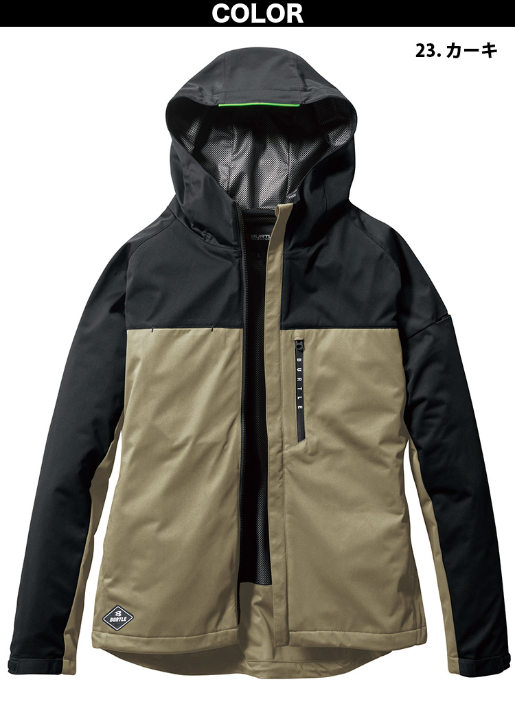 BURTLE（バートル） 秋冬 ストレッチパーカ（ユニセックス）3230 S-XL