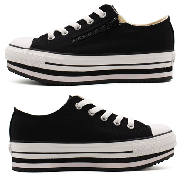 CONVERSE（コンバース） スニーカー キッズ ジュニア 子供 靴 黒