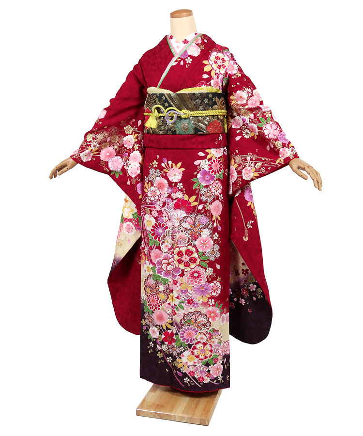 振袖 レンタル 成人式 結婚式 大きいサイズ トールサイズ フルセット
