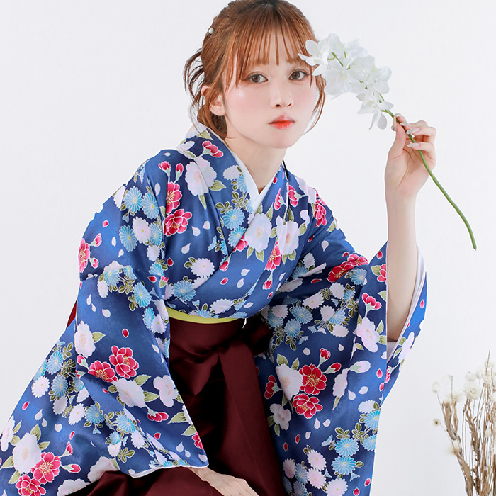 KYOETSU（京越） 袴4点セット 華やか B 袴 卒業式 レディース セット