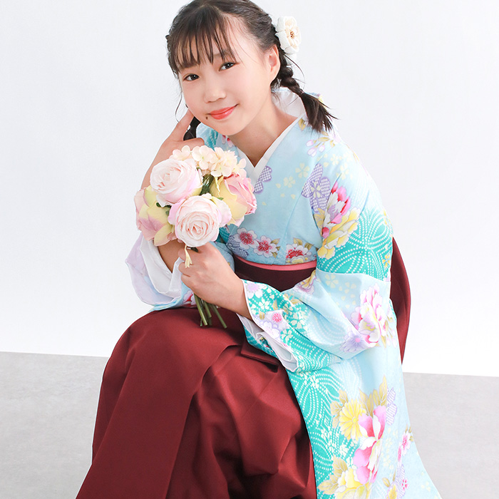 KYOETSU（京越） 袴セット ガールズ 【豪華安心袴4点セット】 卒業式