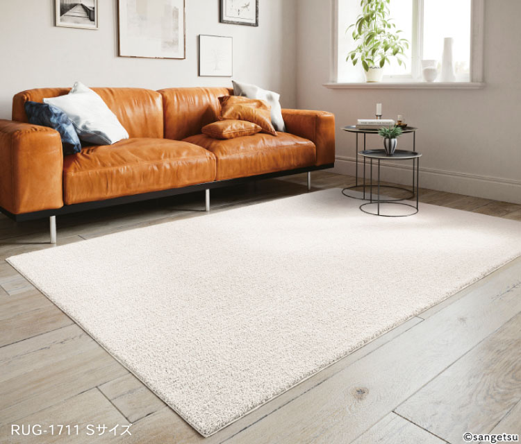サンゲツ（SANGETSU） ラグ 140×200cm 抗菌 防ダニ ホットカーペット