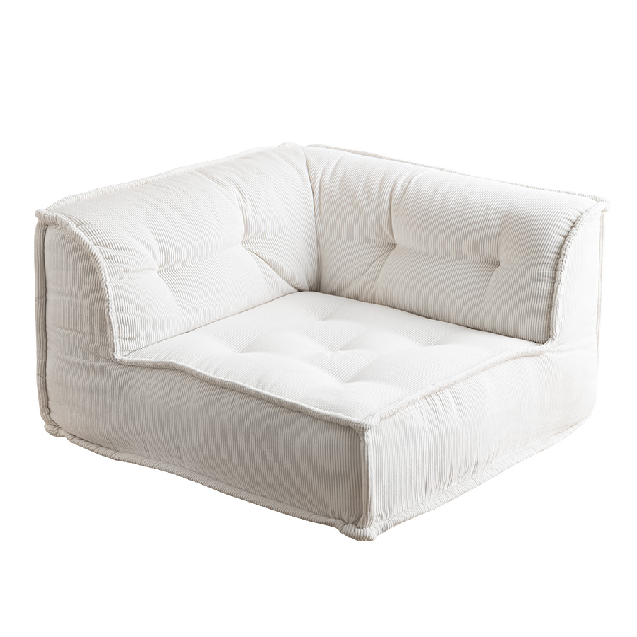 ソファ 1人掛け フロア ロー コーデュロイ コンパクト 低め 1P 一人用