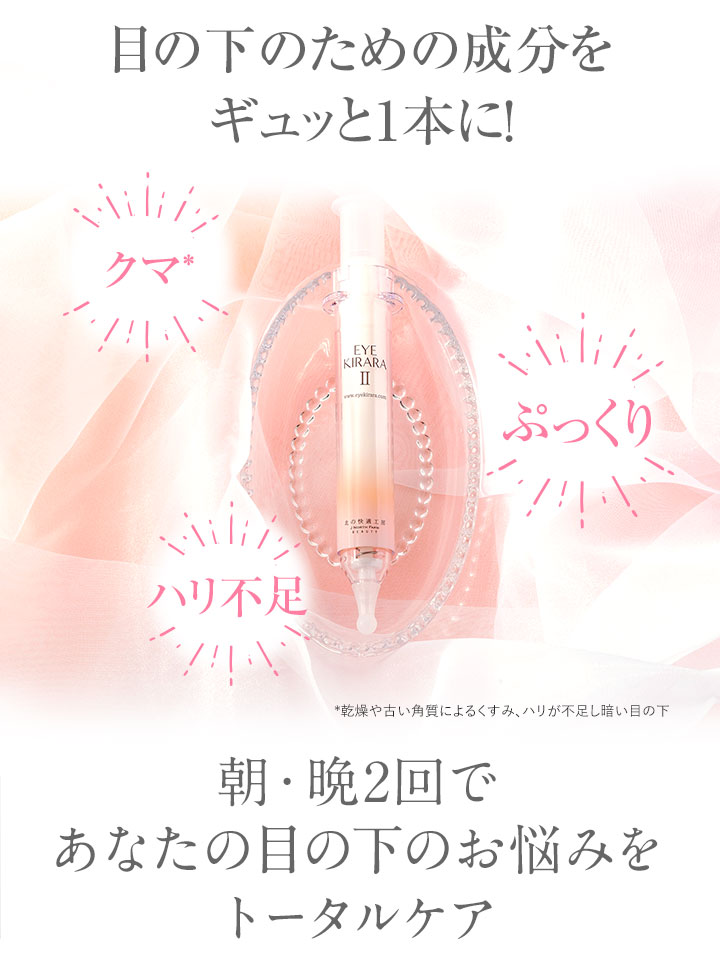 北の快適工房 公式 組合せでお得なセット 目の下専用 アイキララ +