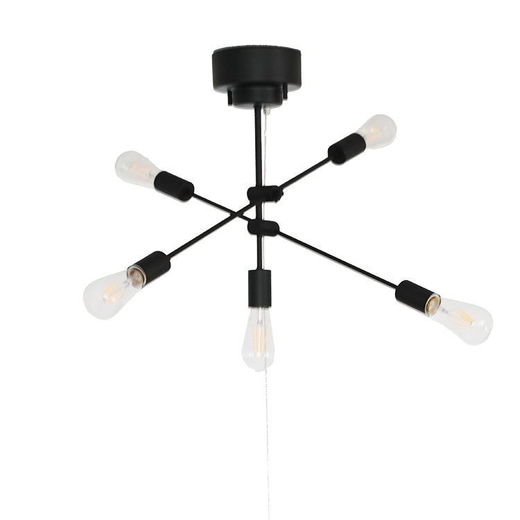 シーリングライト 5灯 照明器具 6畳 8畳 10畳 おしゃれ 照明 led 対応