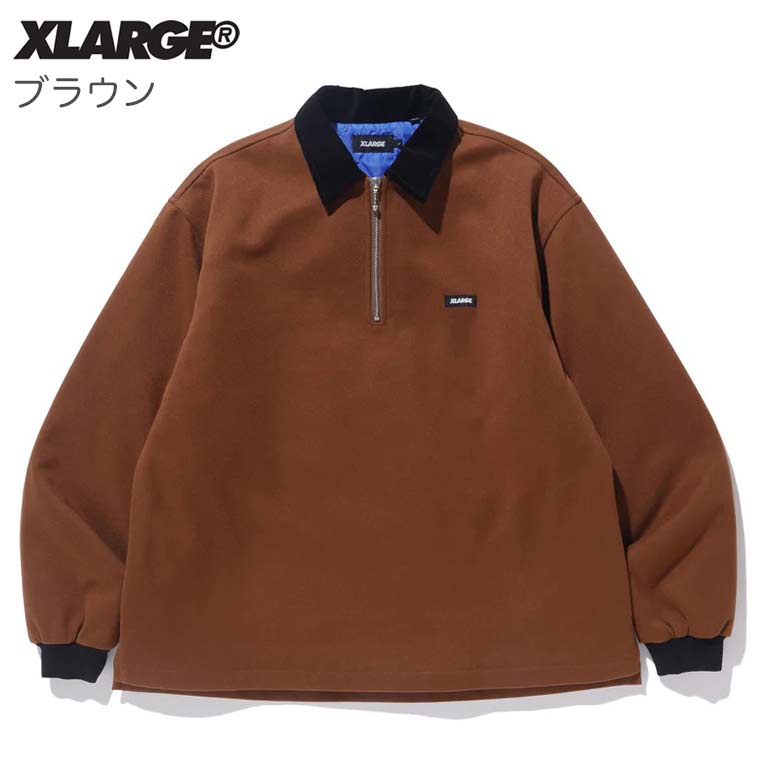 XLARGE（エクストラ ラージ） SAEL ジャケット QUILTED HALF ZIP SHIRT