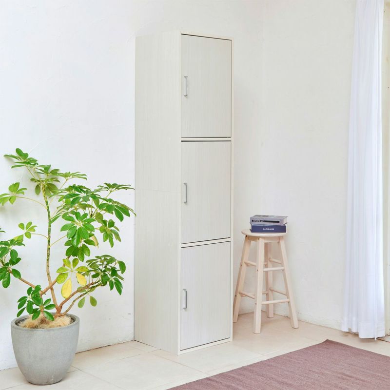 白井産業 フルニコ キャビネット FUL-1845-3D NA DK WH FULLNICO 収納