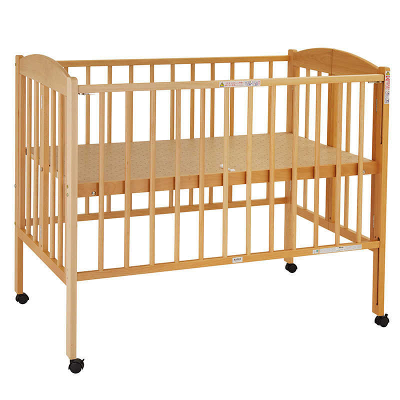 カトージ（KATOJI） ベビーベッド 日本製 折りたたみ ベビーベッド