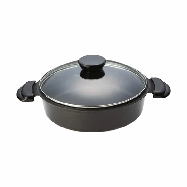 MFG 遠赤外線 焼物プレート 32cm 強化硝子蓋付 スーパーラジエント