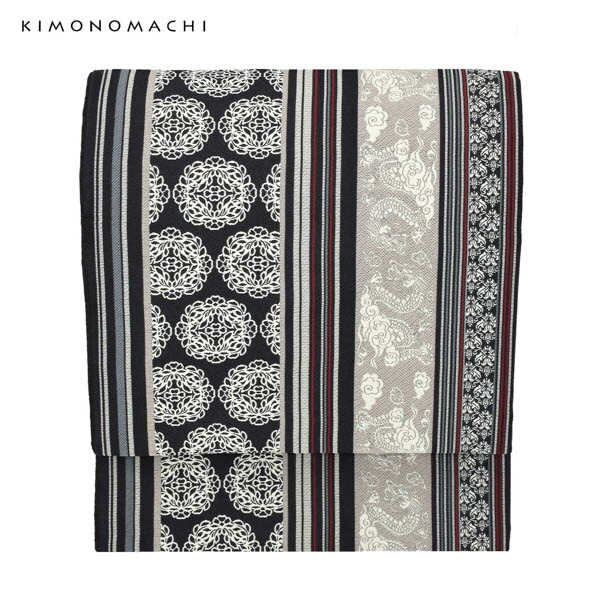 KIMONOMACHI 京袋帯 単品 数量限定 オリジナル「間道 龍と唐花