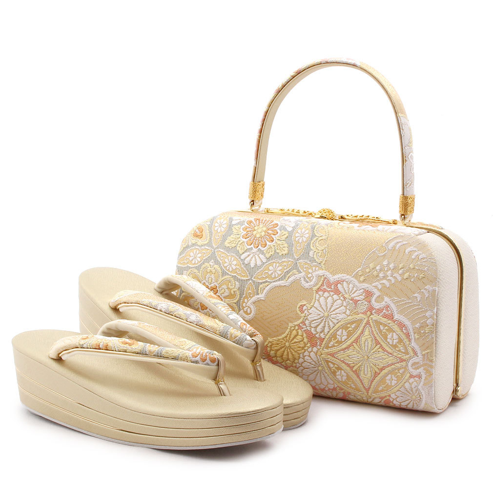 Kisste（キステ） 草履バッグセット 留袖 訪問着 世美庵 L