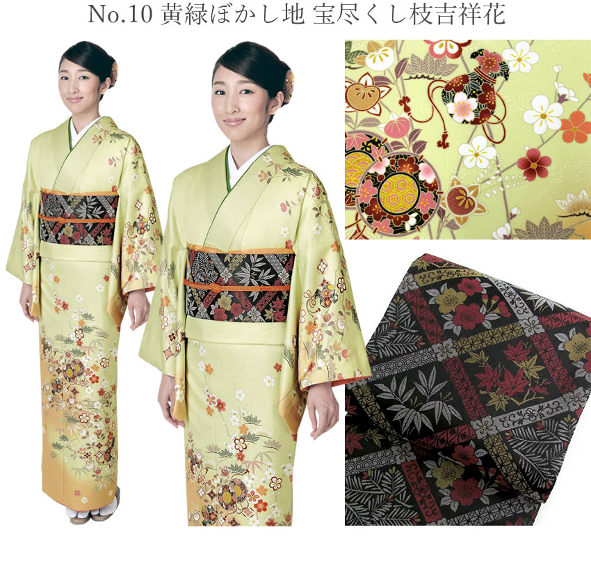 H.L（アッシュ・エル） 訪問着 フルセット 18点 洗える 着物 帯 長襦袢