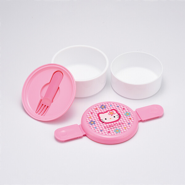 sanrio（サンリオ） ハローキティ「カオハナ／抗菌丸型ランチボックス2