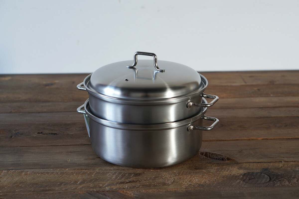 工房アイザワ 蒸し器 ブラックピーマン 200Vスチーマー 20cm 70339