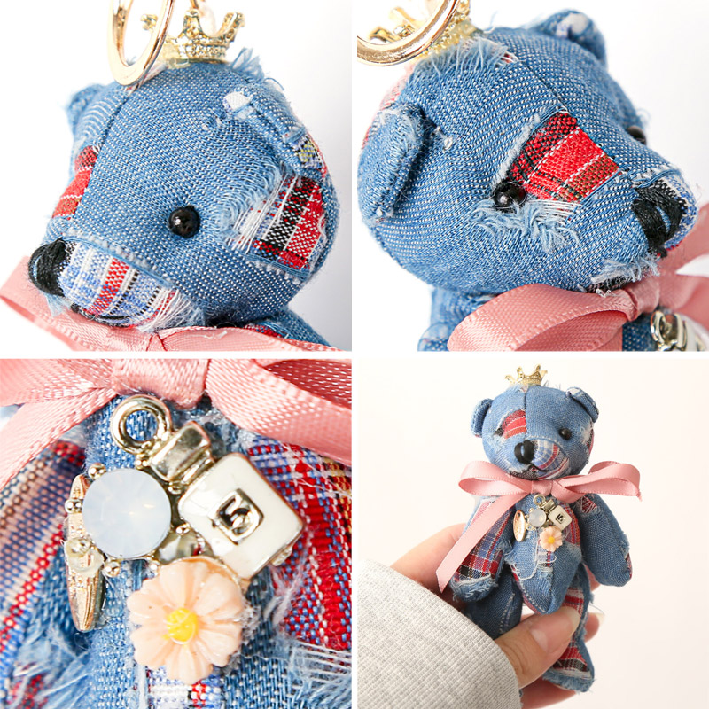 チャーム テディベア バッグチャーム キーホルダー ストラップ