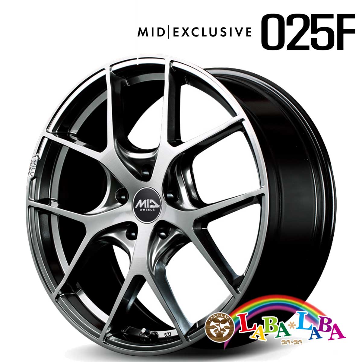 マルカサービス ホイール 21インチ 21×8.0J +40 PCD114.3 5穴 MID RMP