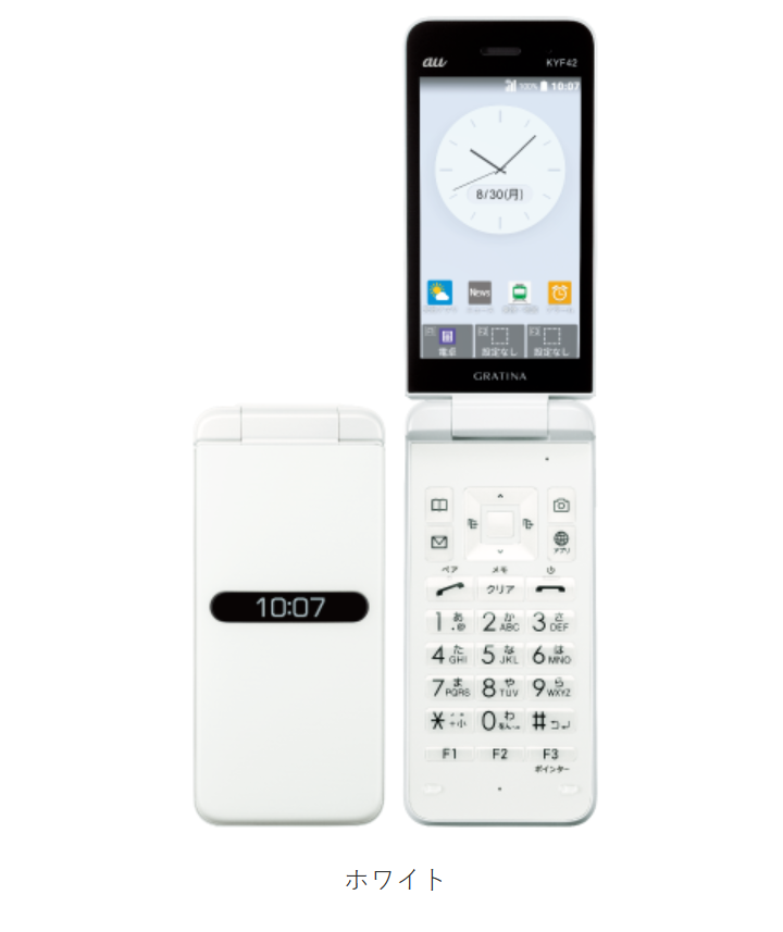 KYOCERA（京セラ） 【Simロック解除済み】 ☆SSランク☆AU GRATINA