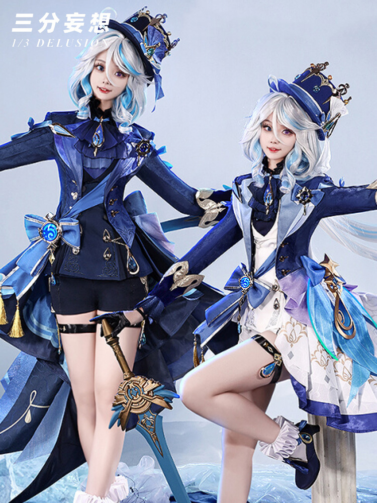 三分妄想1/3Delusion】原神 Genshin 黒Ver フリーナ/Furina