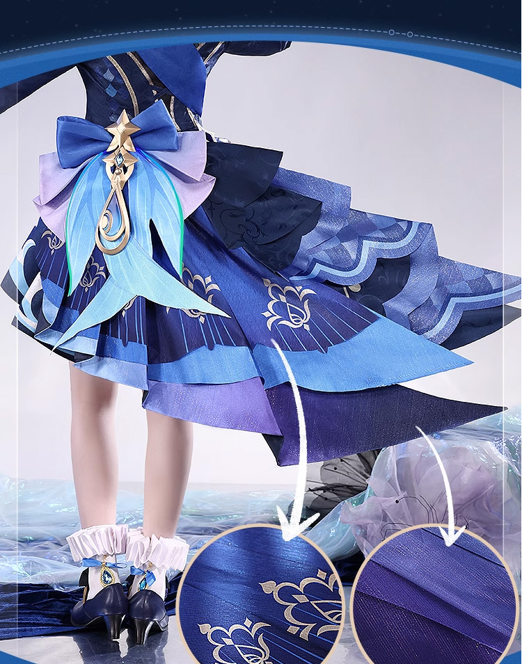 三分妄想1/3Delusion】原神 Genshin 黒Ver フリーナ/Furina