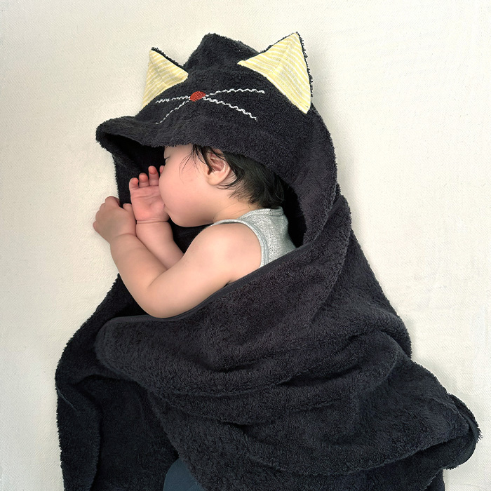 米津玄師 犬と猫 フード付バスタオル 犬と猫 フード付きバスタオル