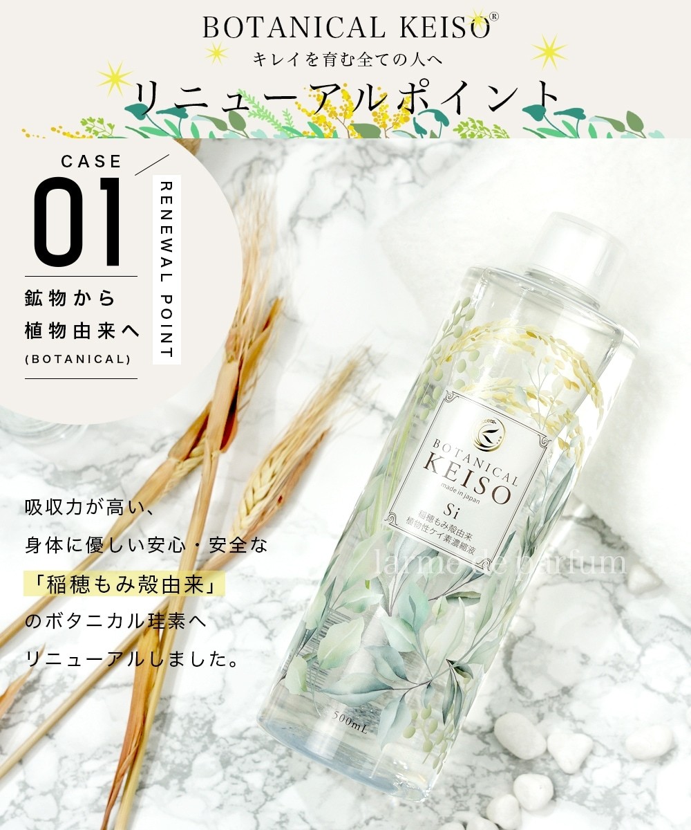 2本セット】 シリカ 濃縮液 高濃度10000ppm ボタニカルケイソ 500ml