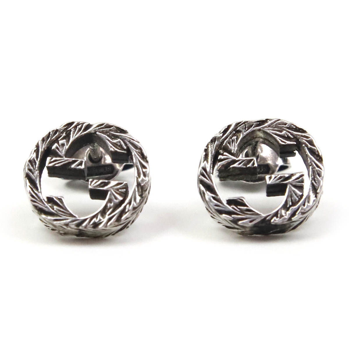 GUCCI（グッチ） アクセサリー ピアス インターロッキングG シルバー