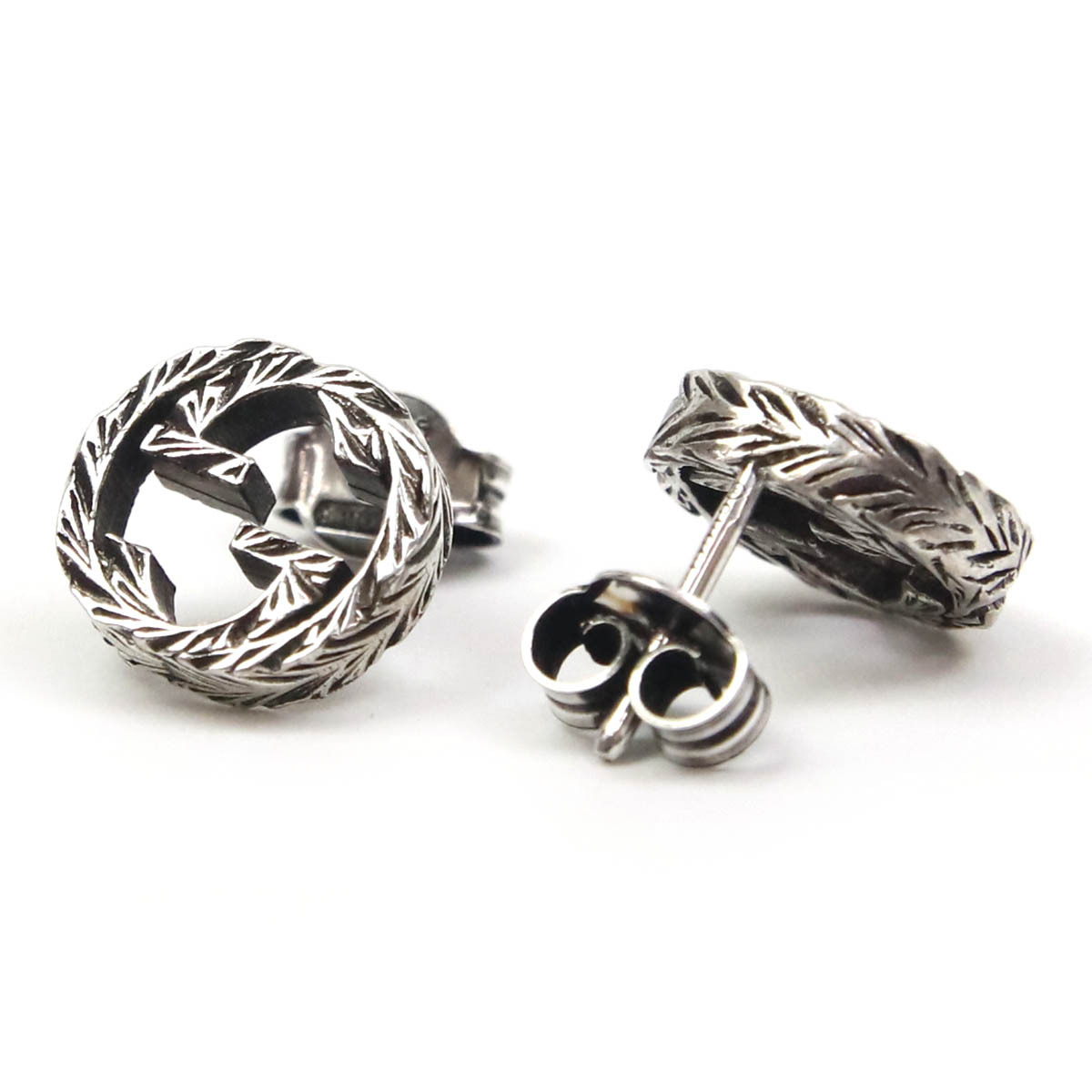 GUCCI（グッチ） アクセサリー ピアス インターロッキングG シルバー