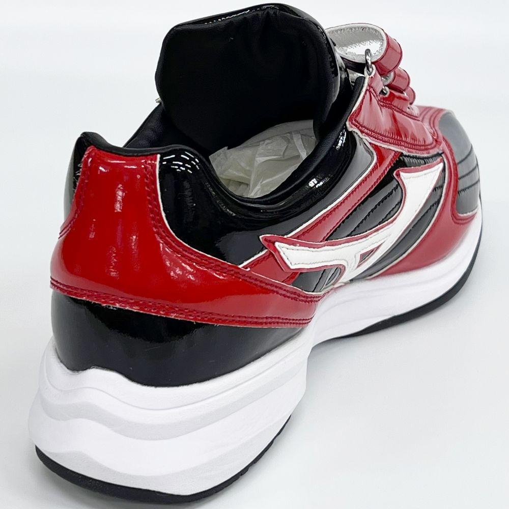 MIZUNO（ミズノ） 【サイズ交換送料無料】ブラック×レッド 野球