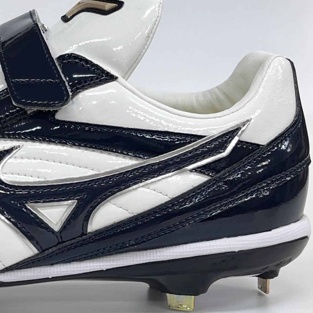 MIZUNO（ミズノ） 【サイズ交換送料無料】ホワイト×ネイビー 野球