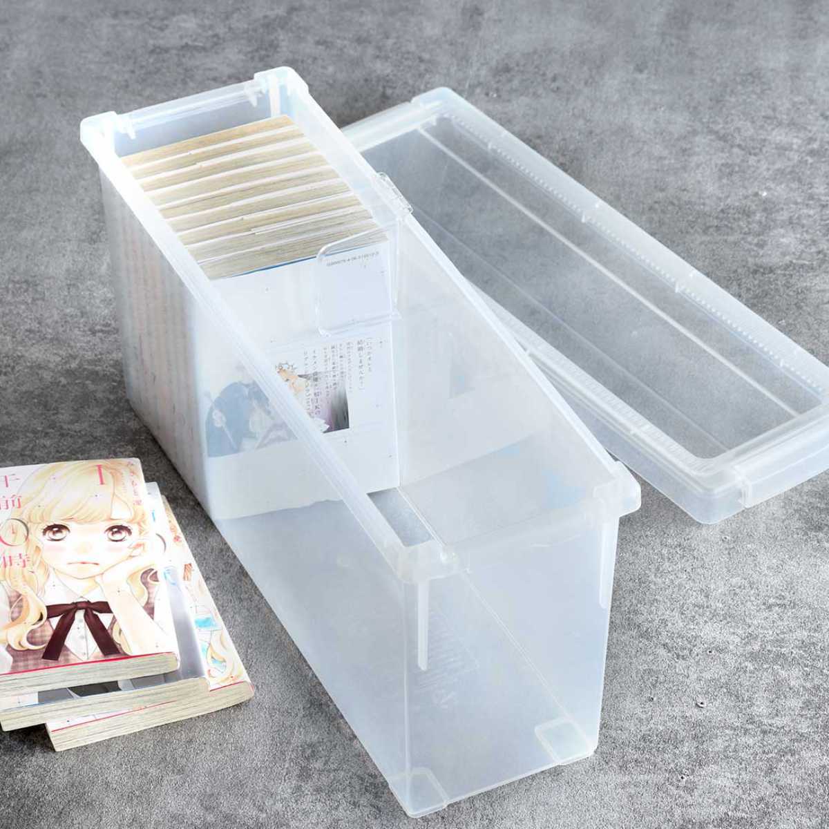 いれと庫 ビデオ・新書収納ケース ビデオ・新書用 2個セット （ 収納