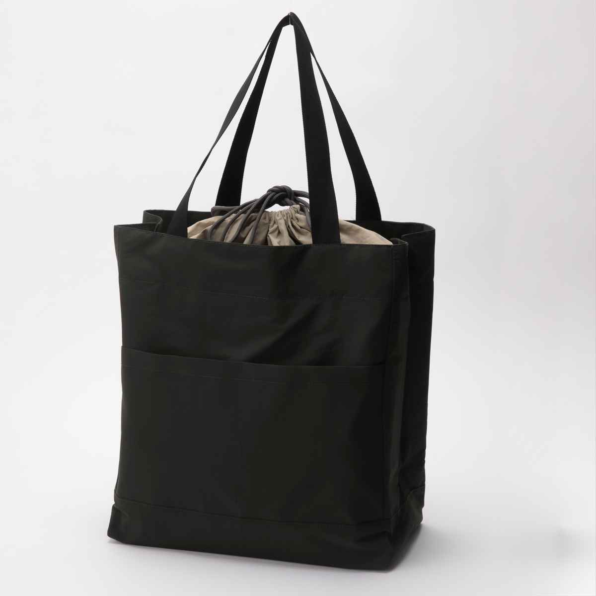 COCO WALK（ココウォーク） エコバッグ 巾着付き縦型 coleco トート