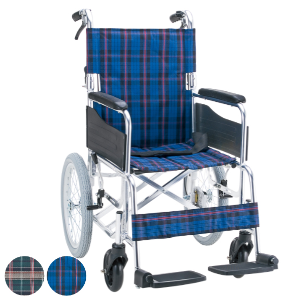 折りたたみ式緑のチェック柄介助用車椅子 程度良品 楽天市場】車いす