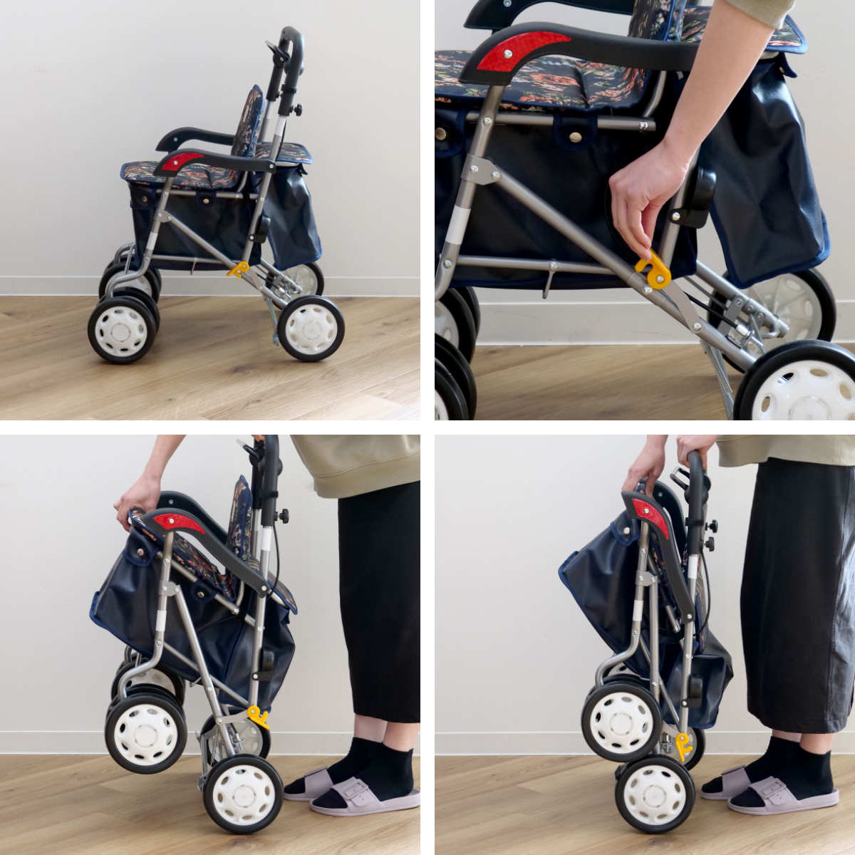 マキテック シルバーカー ノーブル 軽量 コンパクト 座れる おしゃれ